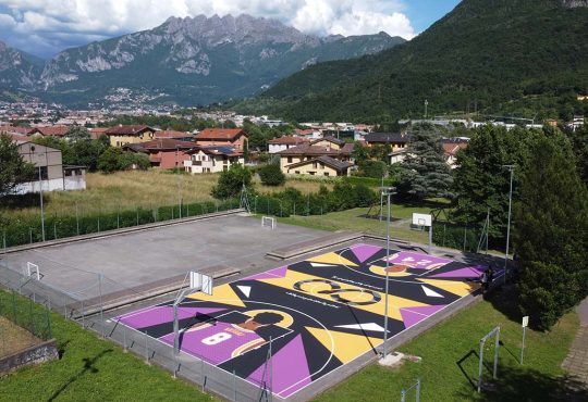 Basket e Street Art: tributo a Kobe Bryant e Niccolò Sartoni