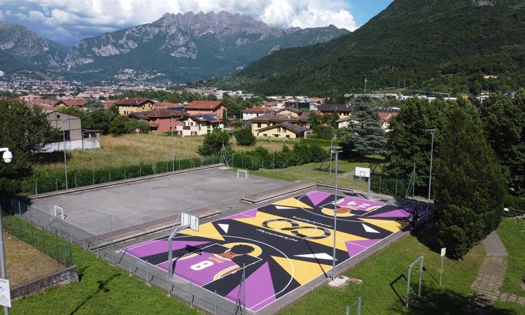 Basket e Street Art: tributo a Kobe Bryant e Niccolò Sartoni