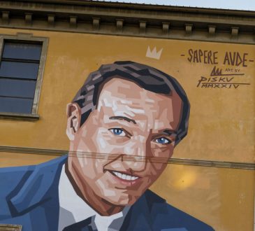 MAPEI con PISKV per il murales dedicato dalla RAI a Piero Angela