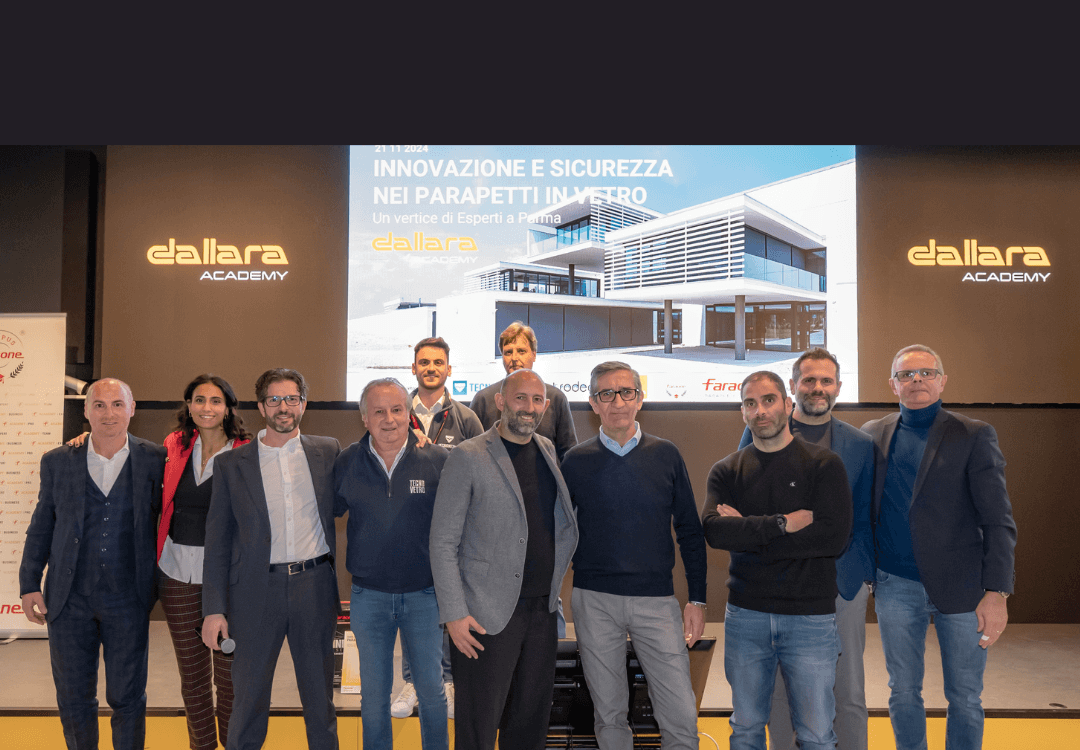 Innovazione, sicurezza e design dei parapetti in vetro in pole position alla DALLARA ACADEMY