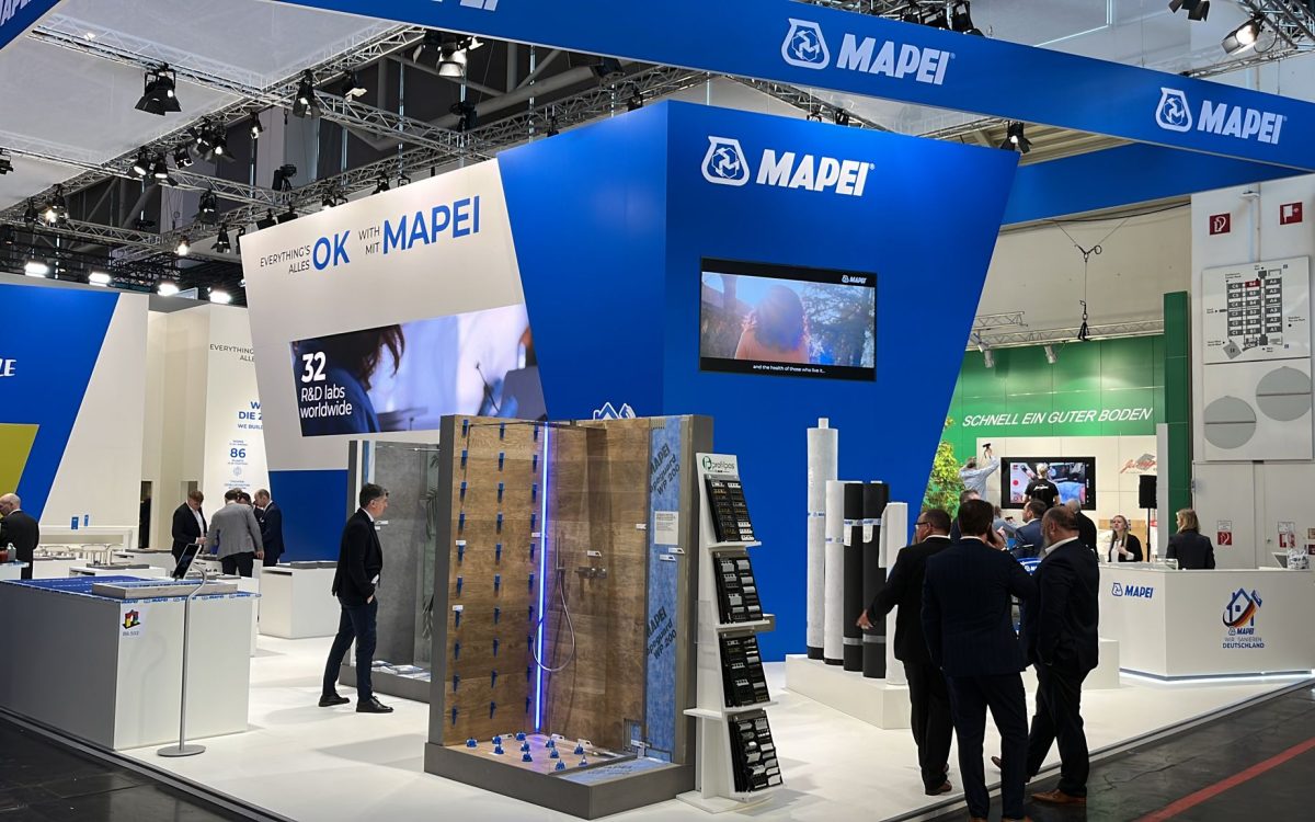 MAPEI A BAU 2025. Soluzioni per un’edilizia funzionale e sostenibile