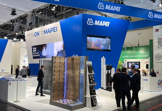 MAPEI A BAU 2025. Soluzioni per un’edilizia funzionale e sostenibile